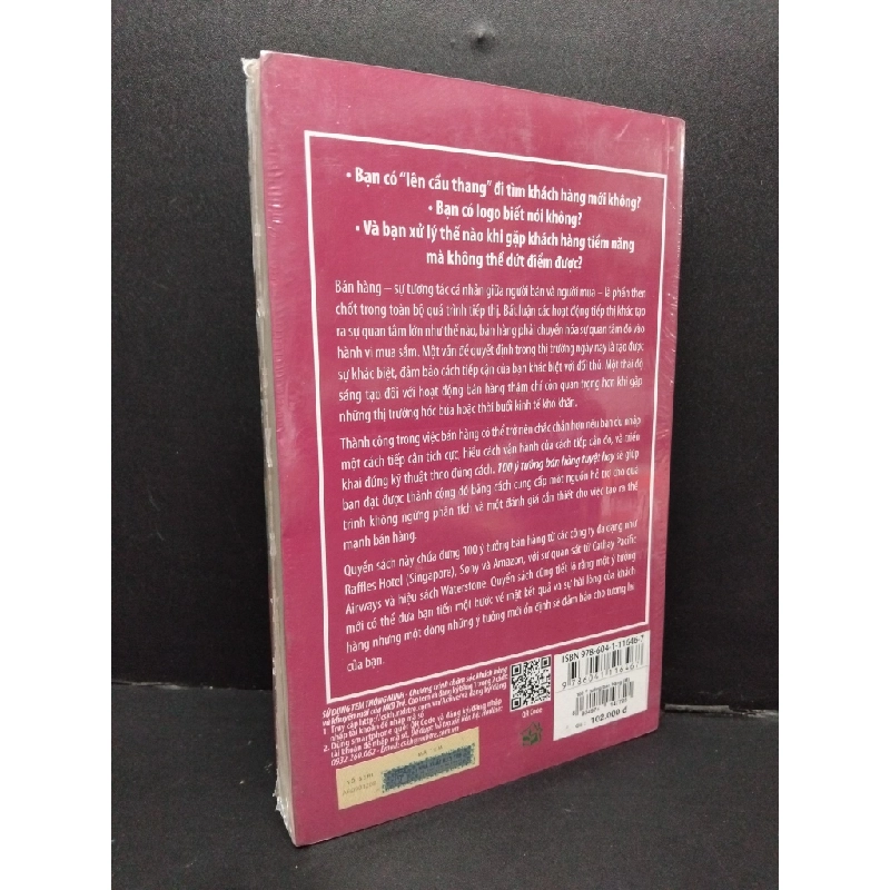 100 ý tưởng bán hàng tuyệt hay (có seal) Patrick Forsyth mới 80% ố vàng HCM.ASB1809 277466