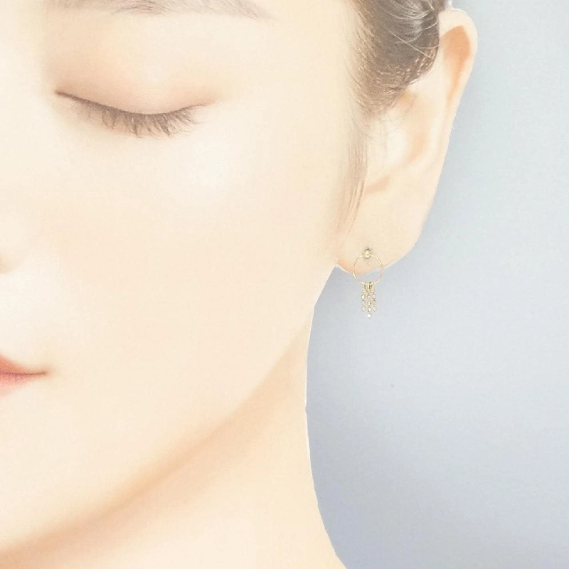 K18YG Bông tai - Hàng hiệu Chính hãng 864182