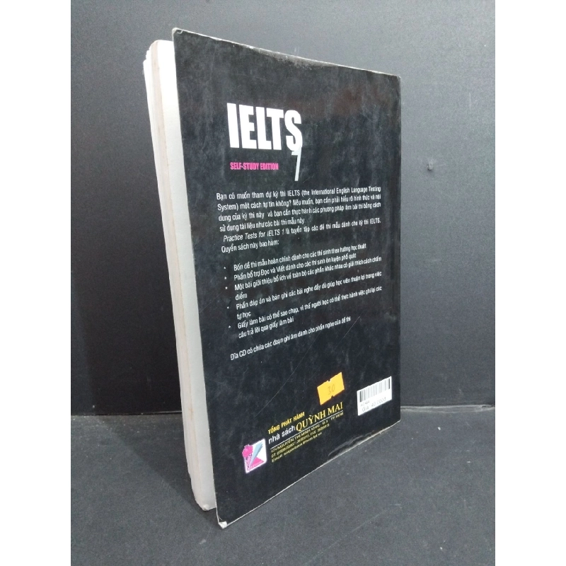 Ielts 1 mới 80% ố vàng có viết nhẹ vào sách gấp góc 2009 HCM1001 HỌC NGOẠI NGỮ 917936