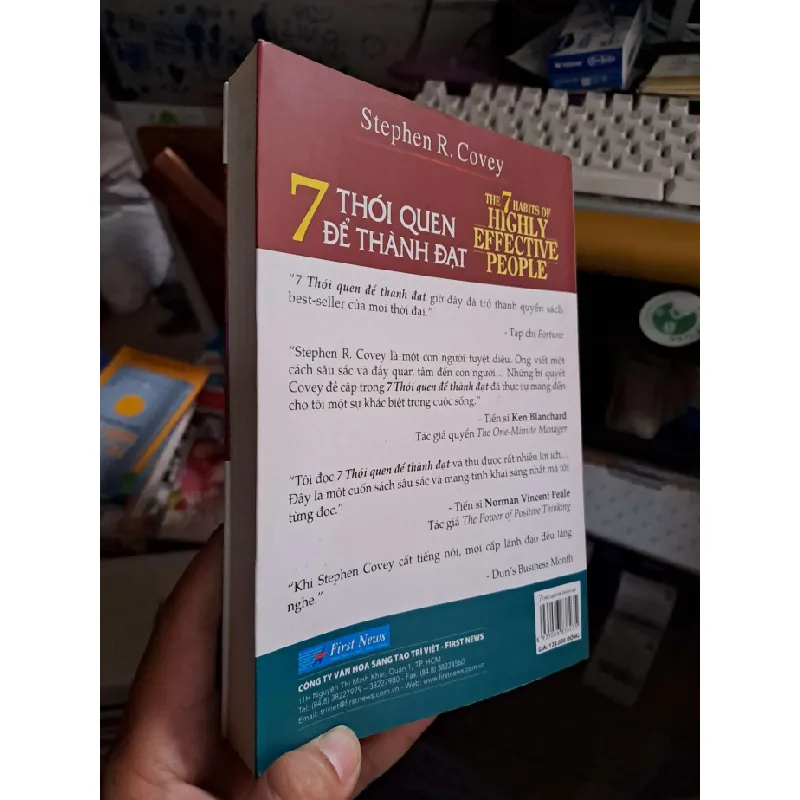 7 thói quen để thành đạt - Stephen R. Covey KỸ NĂNG HCM1008 577306