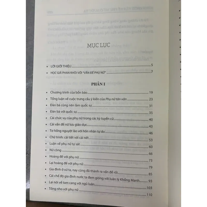 VẤN ĐỀ PHỤ NỮ Ở NƯỚC TA - PHAN KHÔI 722925