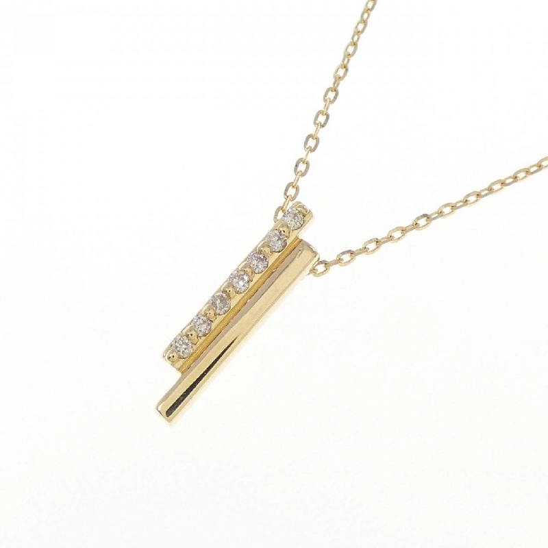 K18YG Dây chuyền kim cương - Hàng hiệu Authentic 860094