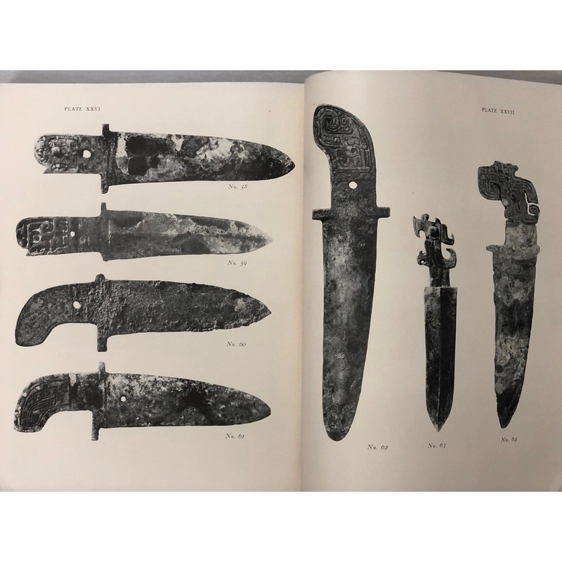 CHINESE BRONZE AGE WEAPONS - Vũ khí Trung Hoa thời đại đồ đồng - Max Loehr - 1956 459642