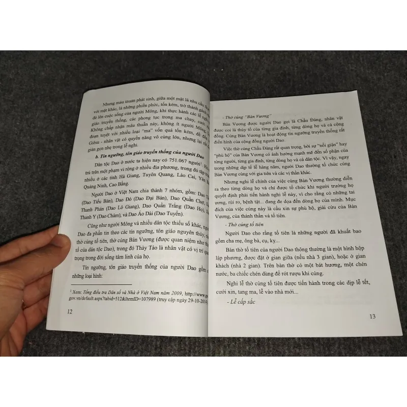 ĐẠO TIN LÀNH TRONG VÙNG DÂN TỘC MÔNG VÀ D A O Ở CÁC TỈNH MIỀN NÚI PHÍA BẮC VIỆT NAM 992550