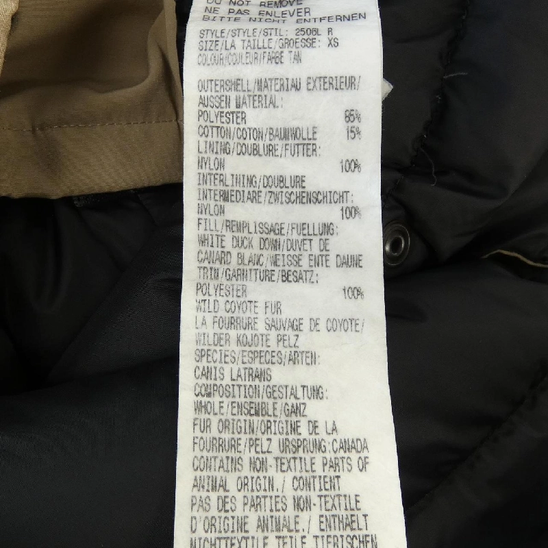 Canada Goose 2506L Kensington Áo khoác lông vũ 627643