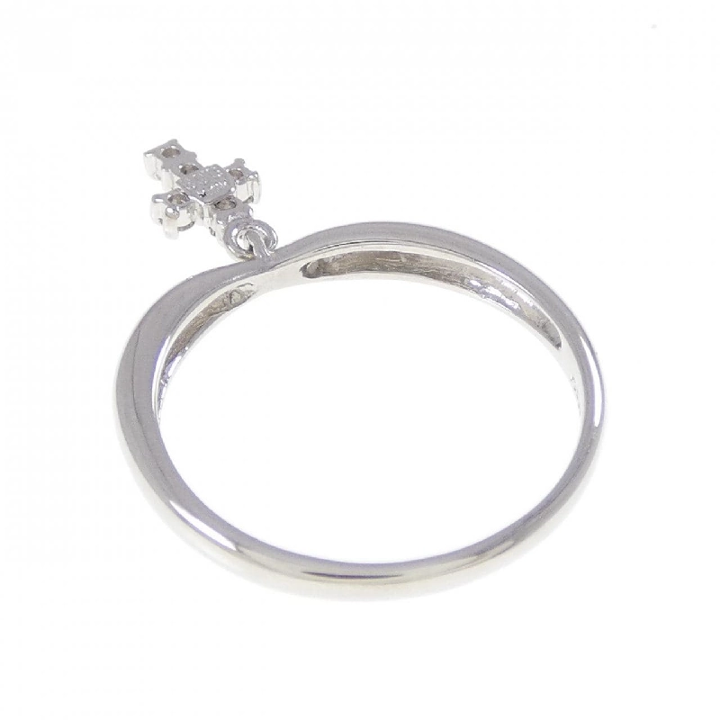 Nhẫn kim cương PT900 hình chữ thập 0.08CT - Hàng hiệu chính hãng 855434