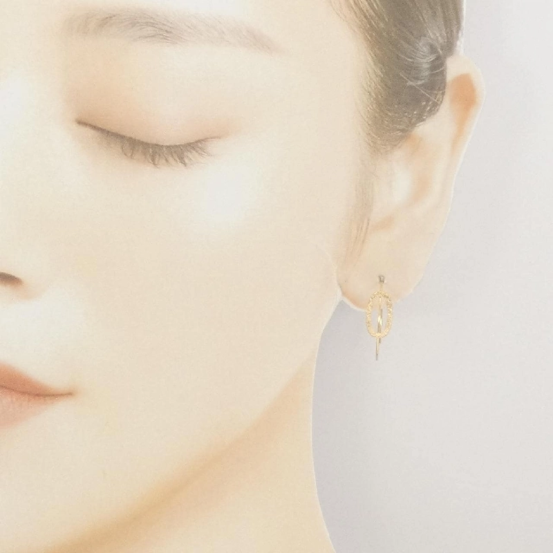 K18YG Bông tai - Hàng hiệu Chính hãng 870395