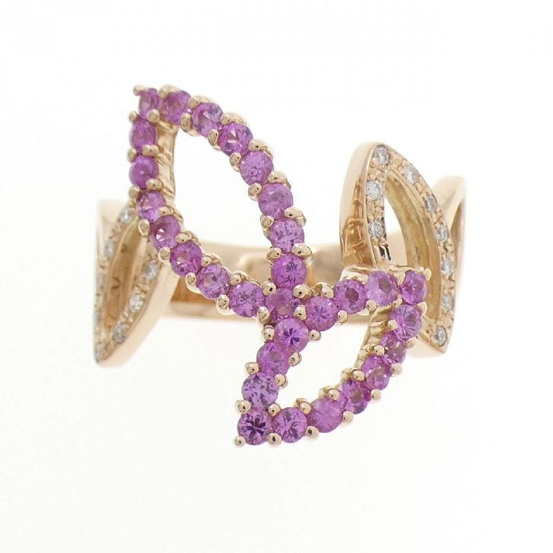 Nhẫn Sapphire K18PG 0.85CT - Hàng hiệu Chính hãng 850257