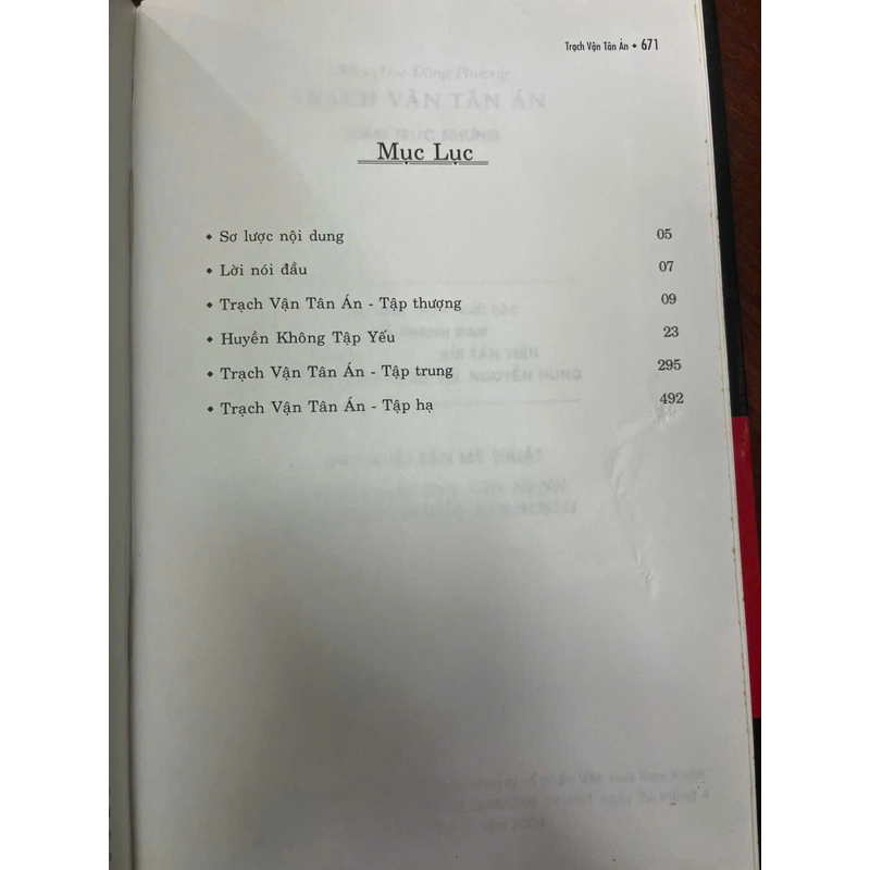 TRẠCH VẬN TÂN ÁN 543535