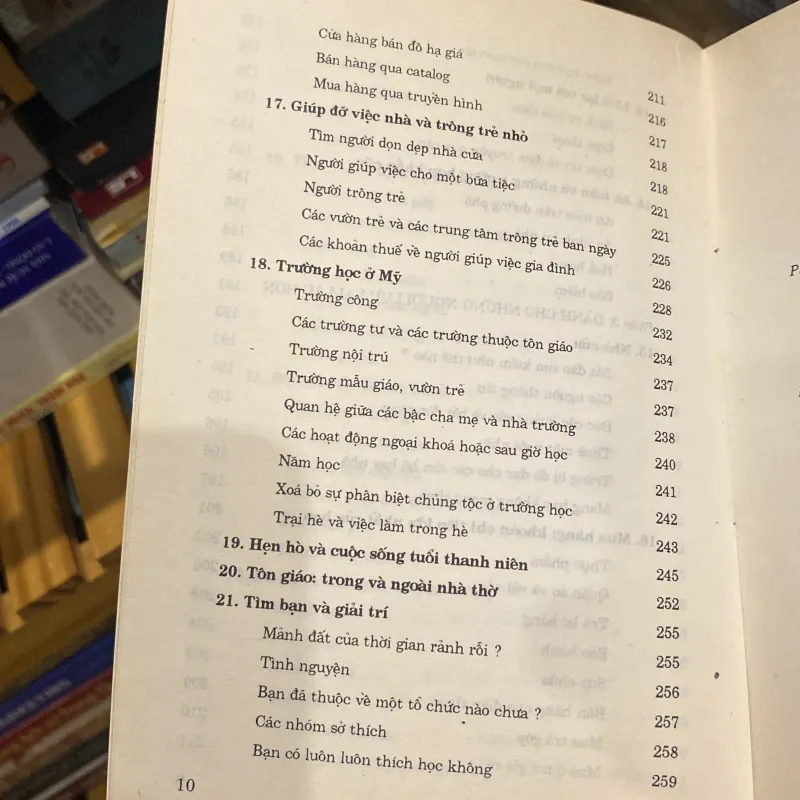 SỐNG Ở HOA KỲ (Sách tham khảo) XB 1996 760213