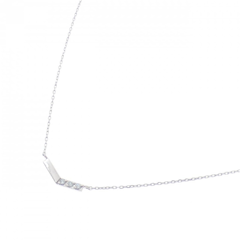 K10WG Dây chuyền kim cương 0.03CT - Hàng hiệu Chính hãng 857190