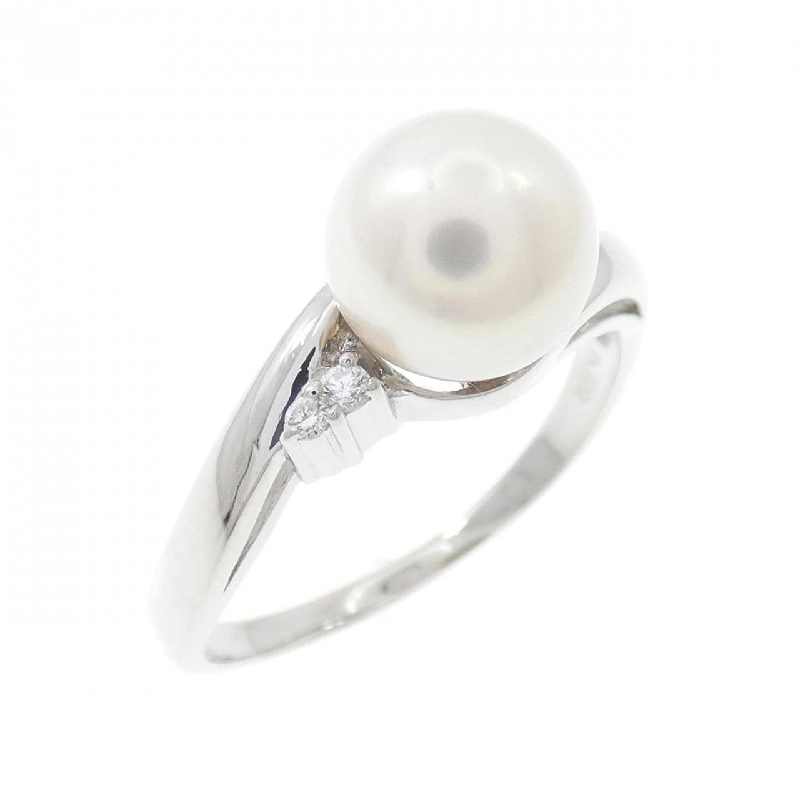 Nhẫn ngọc trai Akoya PT900 8mm - Hàng hiệu Authentic 848301