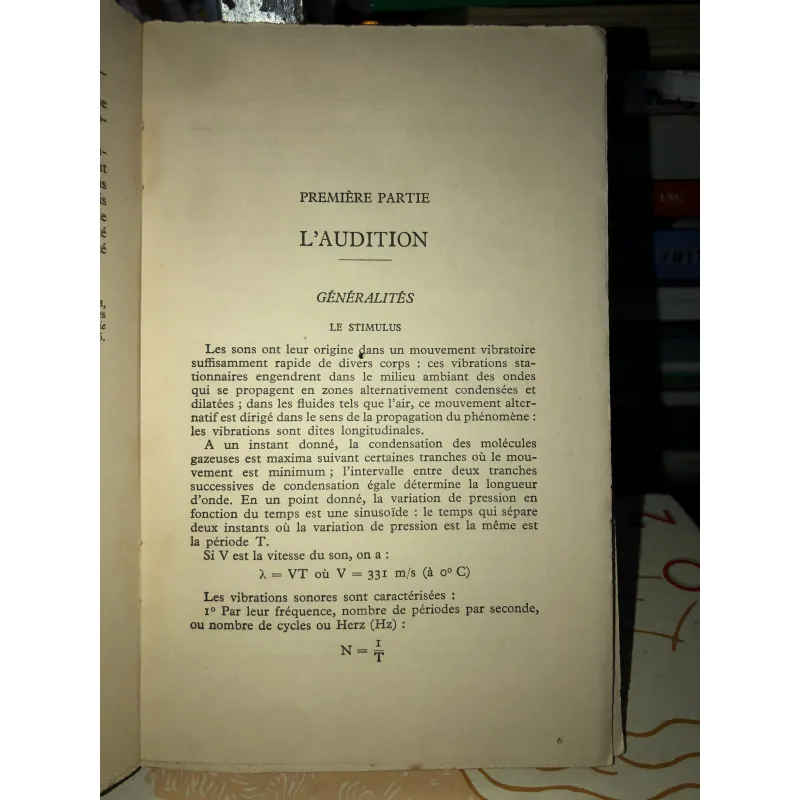 LES EXAMENS SENSORIELS - LEPSYCHOLOGUE - Maurice COUMÉTOU 798919