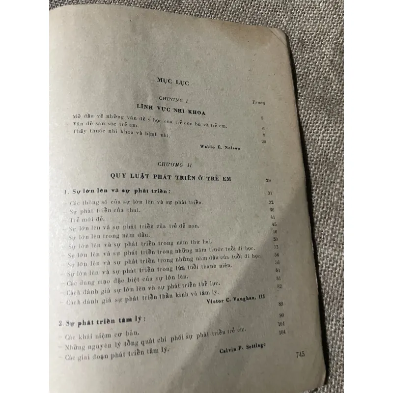 Khái luận nhi khoa - tập 1 -WALDO E. NELSON - 750 trang  750203