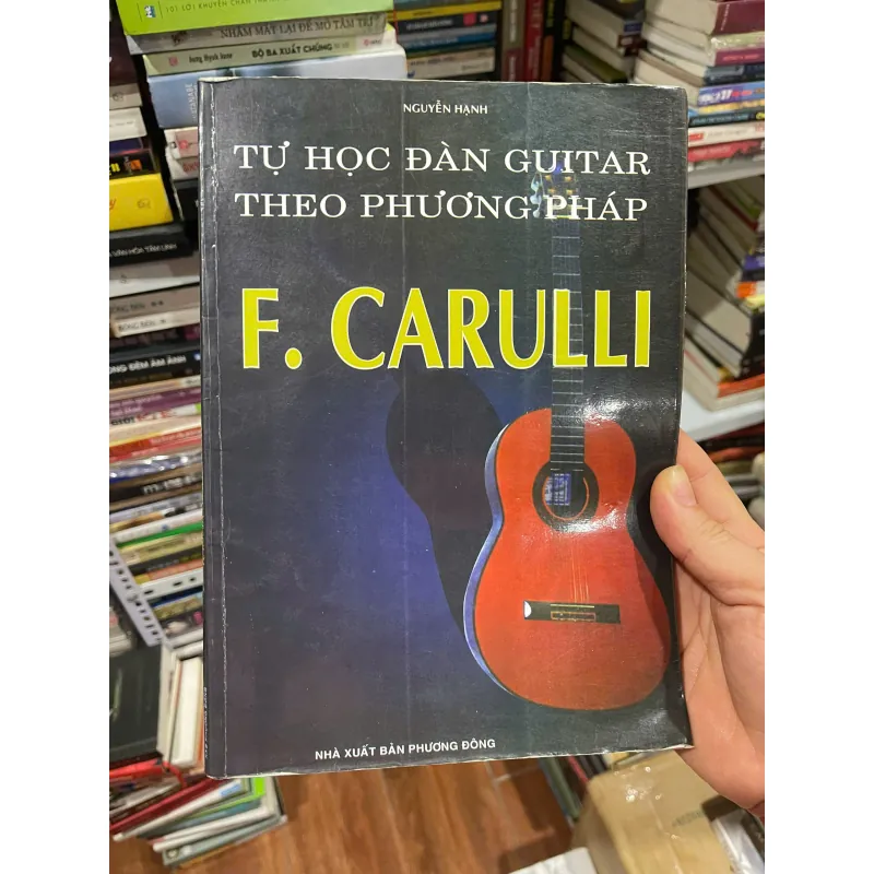 Tự Học Đàn Guitare Theo Phương pháp  F.Carulli, Mới 80% (DMChien) 733149