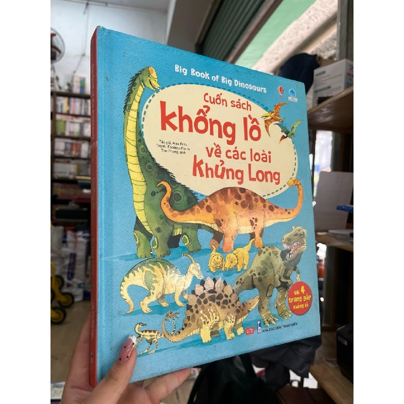 Cuốn sách khổng lồ về các loại khủng long - Alex Frith 992557