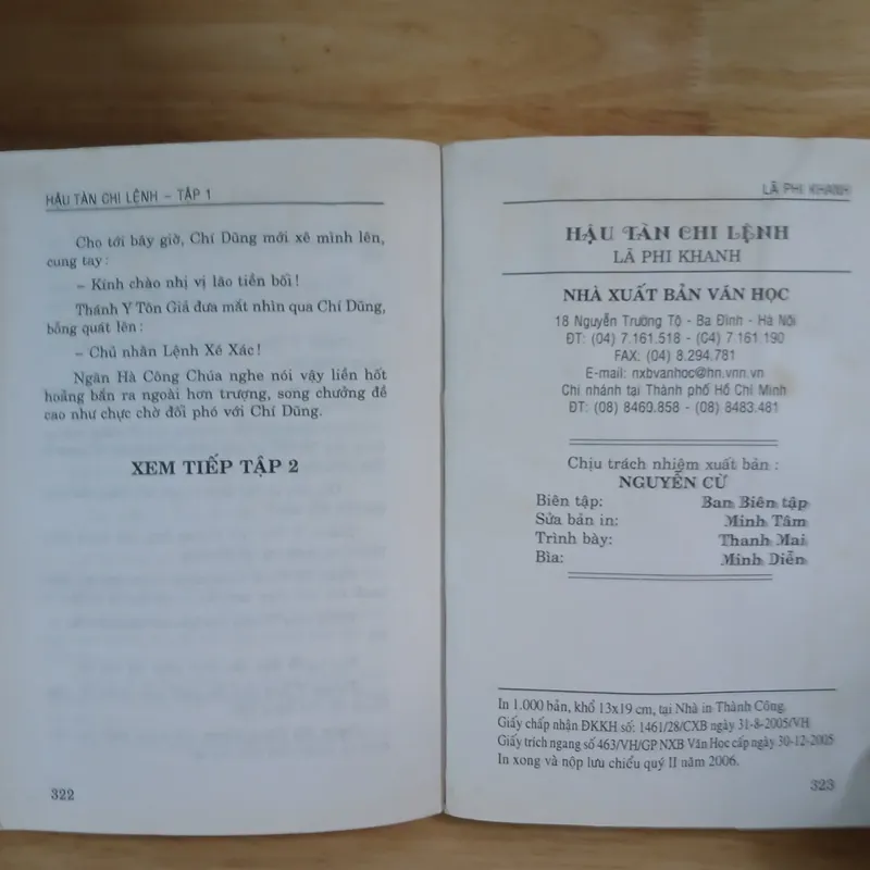 Hậu Tàn Chi Lệnh (Bộ 4 Tập) - Lã Phi Khanh 699036