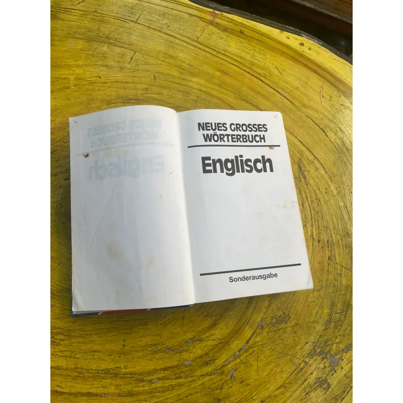 TỪ ĐIỂN ANH - ĐỨC- ĐỨC - ANH BÌA CỨNG MÀU XANH 730588