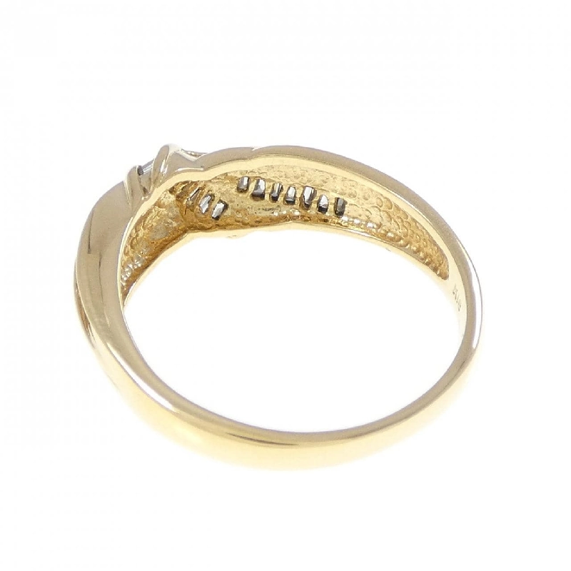 Nhẫn kim cương K18YG 0.22CT 666110