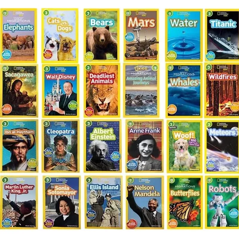 National geographic (Sách nhập) - Level 3 - 38 quyển + File Mp3 759654