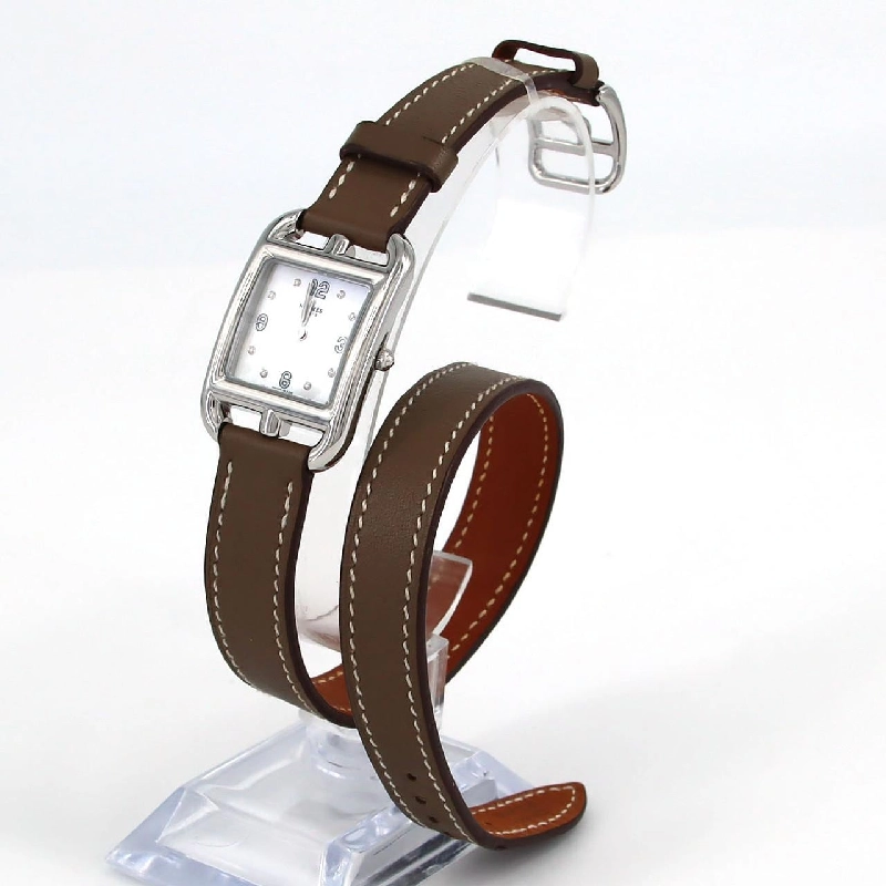 Hermès Cape Cod Double Tour 8P CC1.210 SS Quartz - Hàng hiệu Authentic 881312