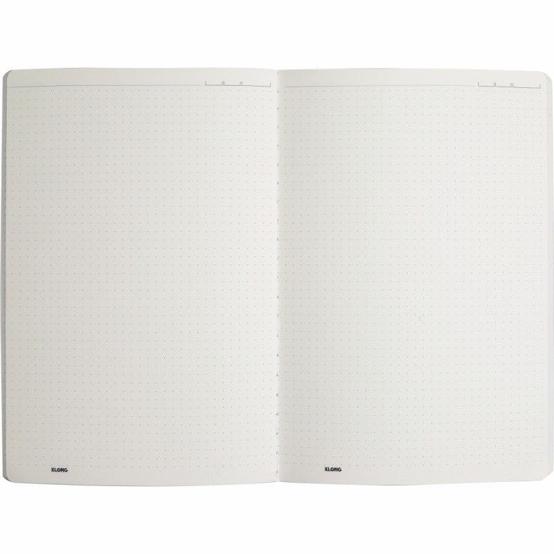 Vở may dán gáy B5 chấm Dot Grid 200 trang 100/76 bìa màu Pastel siêu xinh 178081