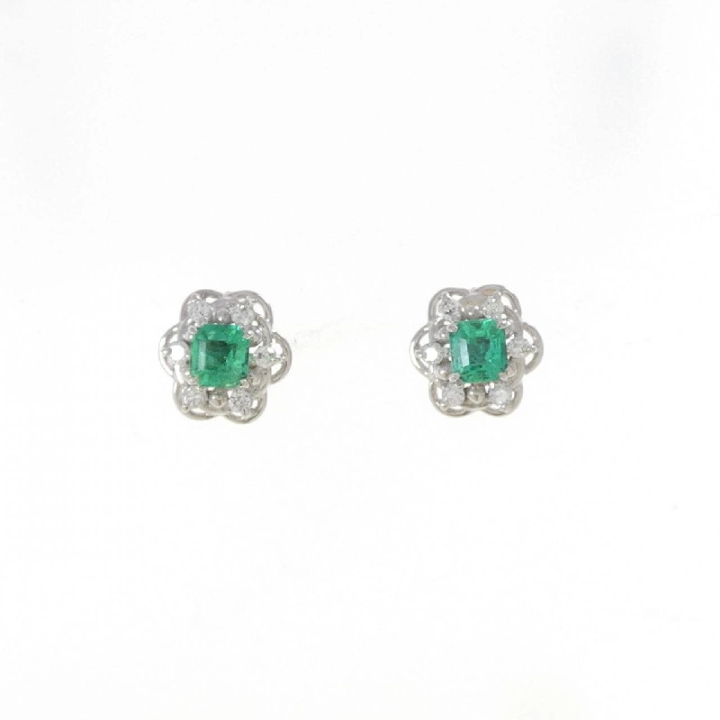 PT900 Bông tai Ngọc lục bảo 0.40CT - Hàng hiệu Chính hãng 869276