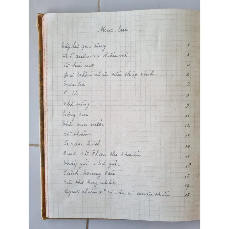 Sổ tay năm 1953 viết thơ 1020610