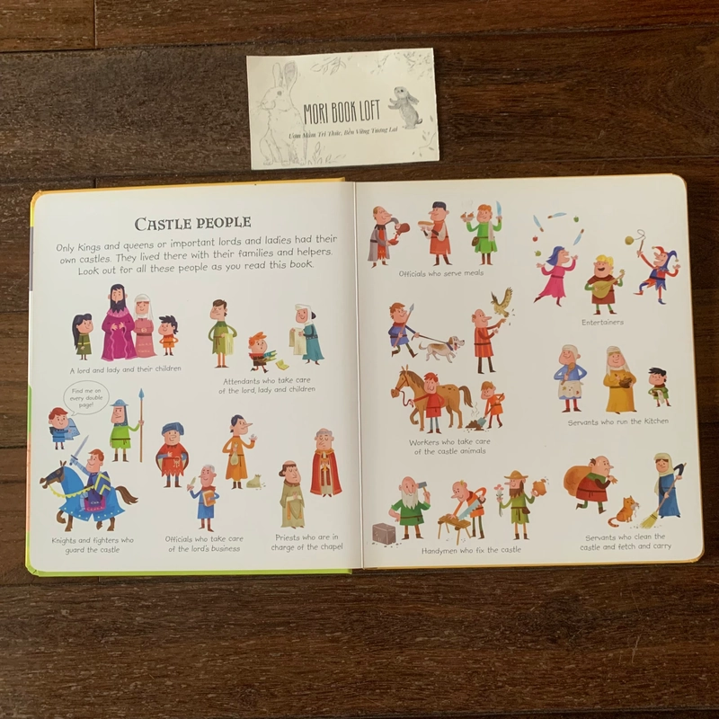 Sách ngoại văn My Very First Castles Book, Used, Bìa cứng 502622
