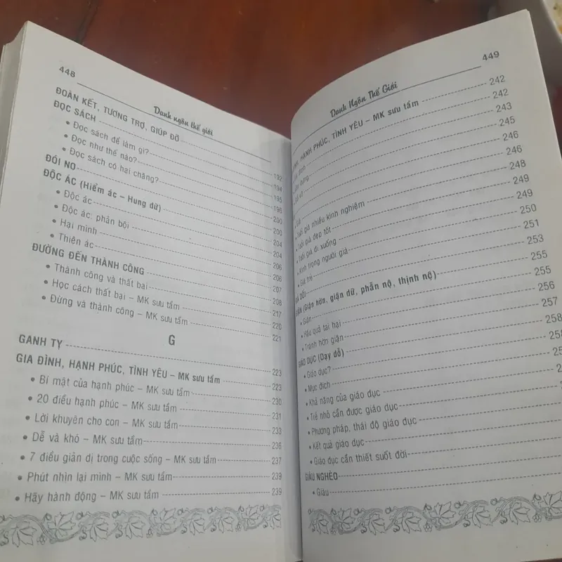 DANH NGÔN THẾ GIỚI, tập 1 (từ A-M) 738128