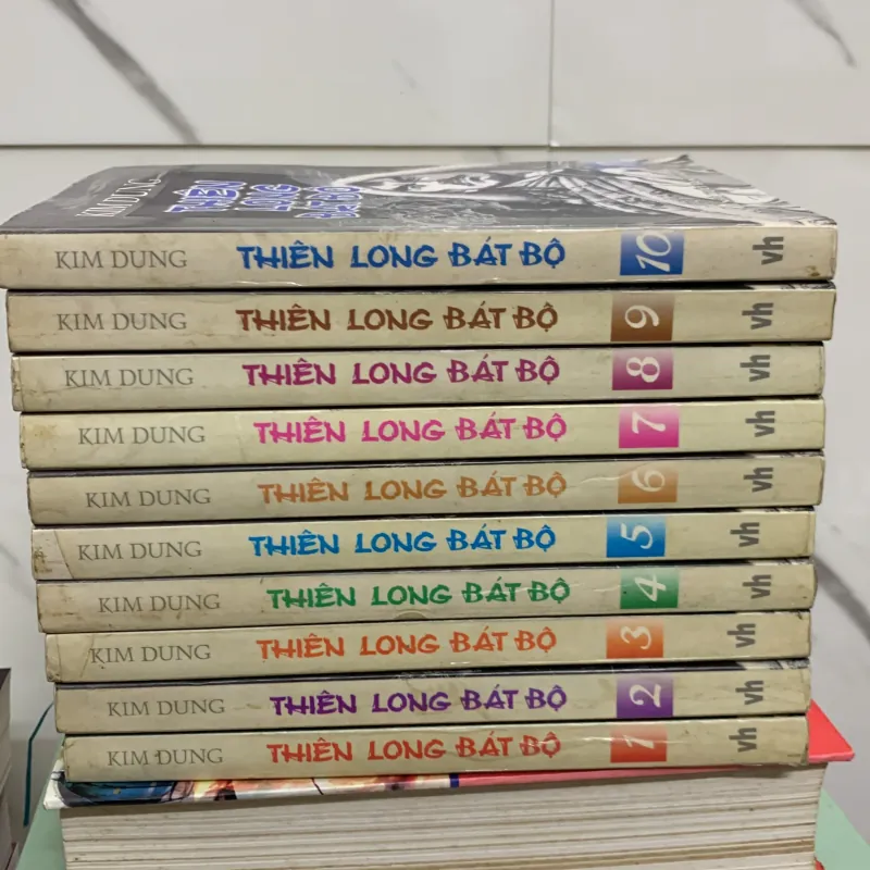 Thiên long bát bộ - kim dung. Bộ 10 tập. 4b3 747254
