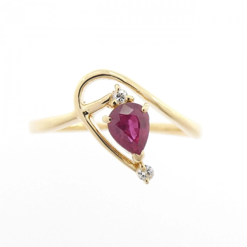 Nhẫn ruby K18YG 669273