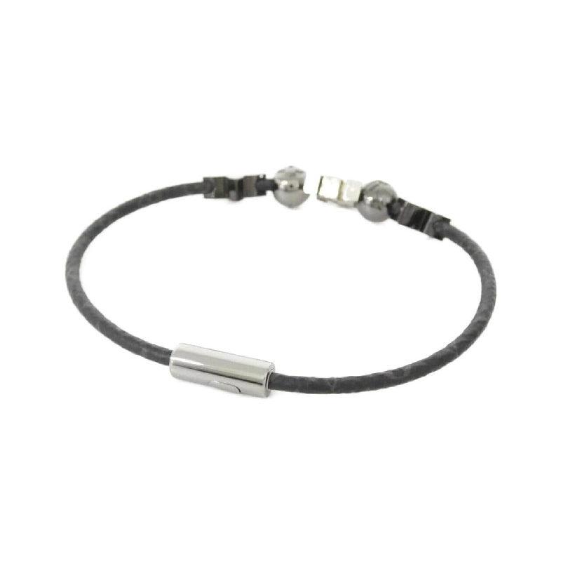 Louis Vuitton Monogram Eclipse Bracelet LV Gravity 21cm M8121D - Hàng hiệu Chính hãng 807443