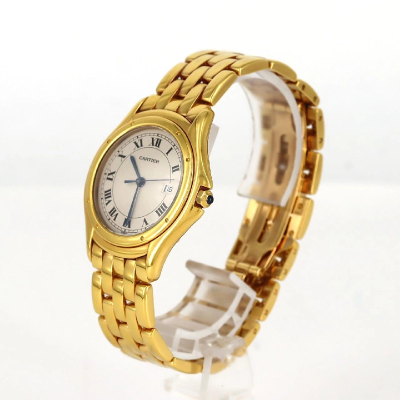 Cartier Panther Cougars YG W25013B9 YG Quartz - Hàng hiệu Authentic 881543