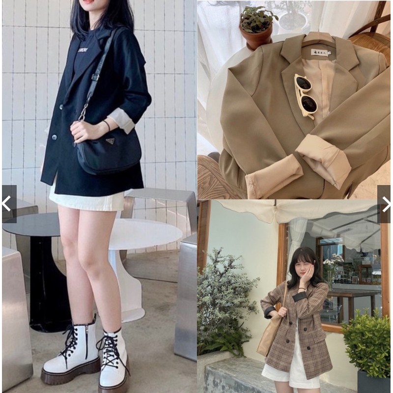 ÁO BLAZER NỮ ÁO VEST DÀI TAY PHONG CÁCH HÀN QUỐC 69067