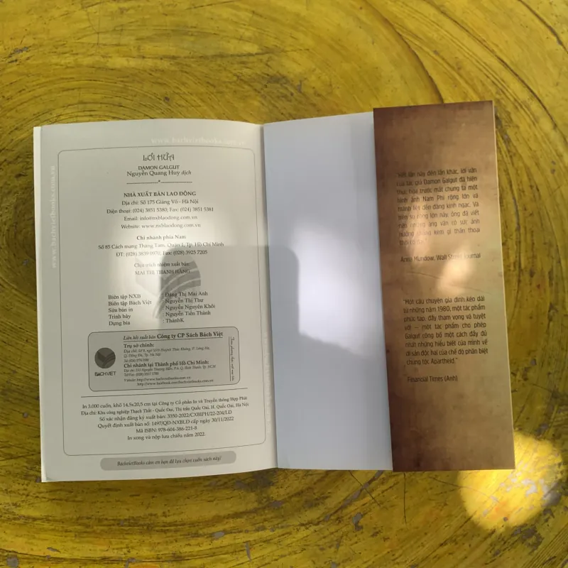 LỜI HỨA - DAMON GALGUT 1030091