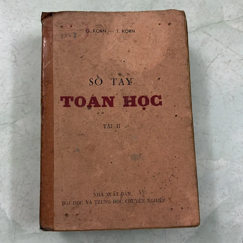 Sổ tay toán học (Tập 2) 1031039