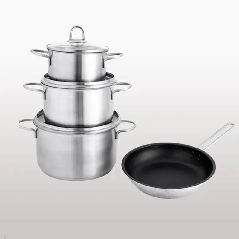 Bộ nồi 4 món Fagor SDA-PP4S, inox cao cấp, đáy từ 3 lớp truyền nhiệt nhanh 695190