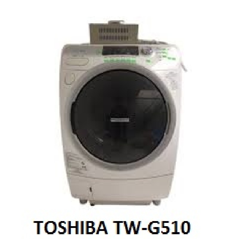 ( Used 95% ) TOSHIBA TW G510 MÁY GIẶT SẤY BLOCK 56358