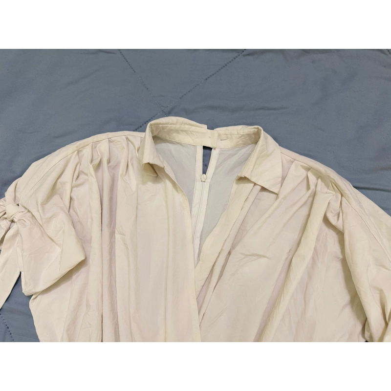 Đầm phối thun và phi lụa, có dây kéo sau lưng size S-M 463416