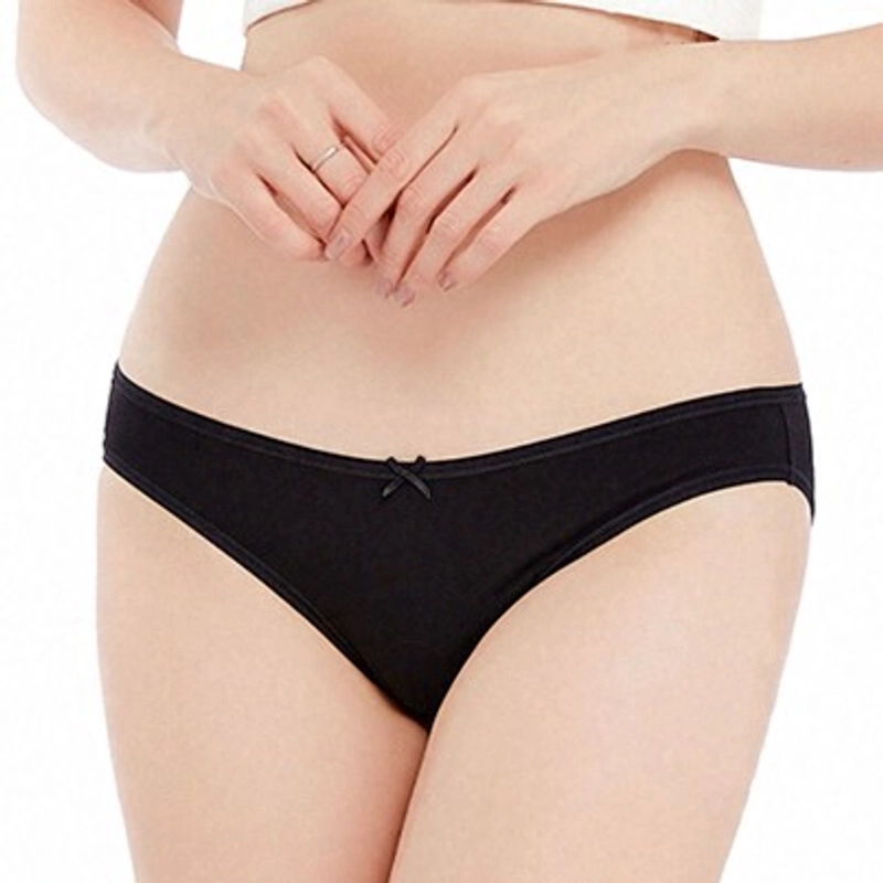 Quần lót nữ cotton lưng thấp co dãn thấm hút tốt, hàng sản xuất tại Việt Nam 180216