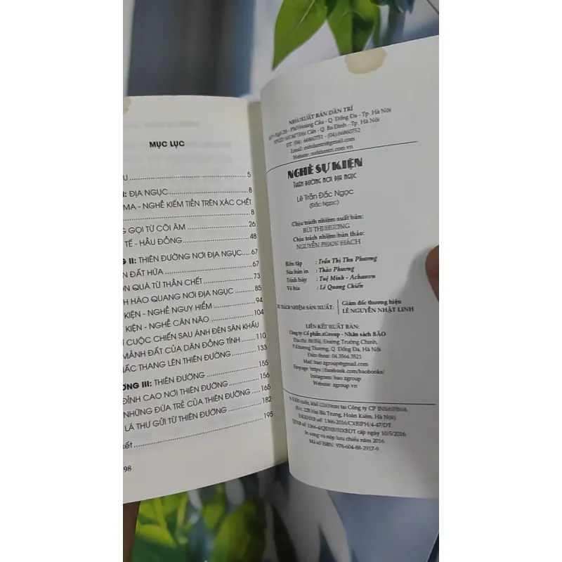 Nghề Sự Kiện: Thiên đường nơi địa ngục - Lê Trần Đắc Ngọc 798502