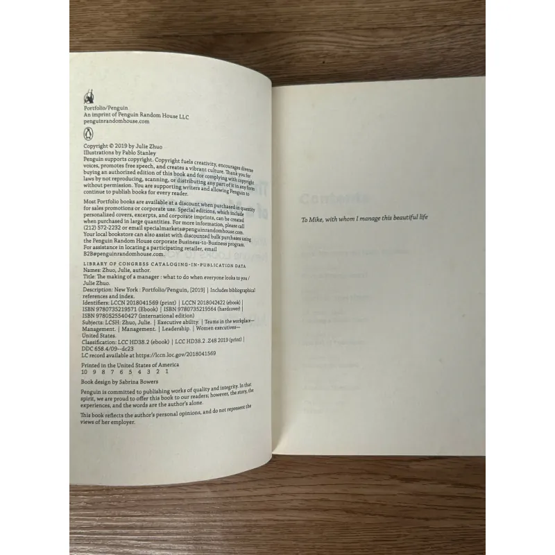 The Making of a Manager - Julie Zhuo 782930