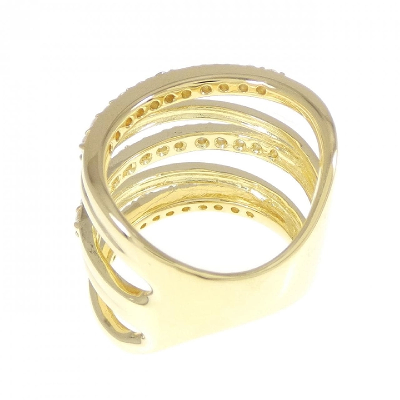 Nhẫn kim cương K18YG 1.00CT 673405