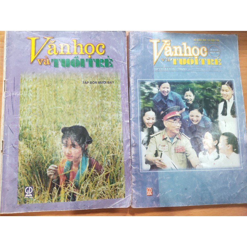 Combo tạp chí Văn học và Tuổi Trẻ 2 tập 72624