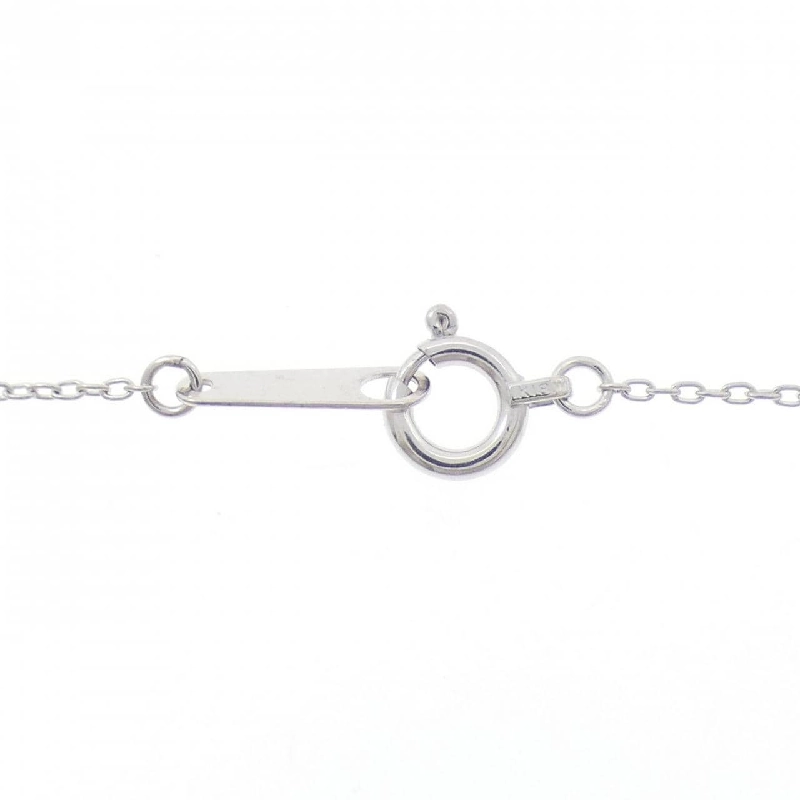 K18WG Dây chuyền kim cương chéo 0.22CT - Hàng hiệu chính hãng 856863