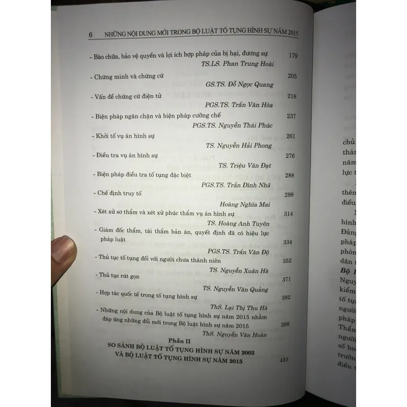 Những nội dung mới trong Bộ luật Tố tụng Hình sự năm 2015 704972