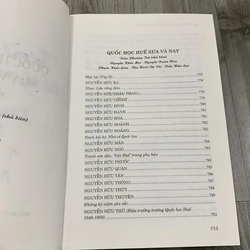 Quốc học huế xưa và nay. Full bộ 2 cuốn. 6b1 755766