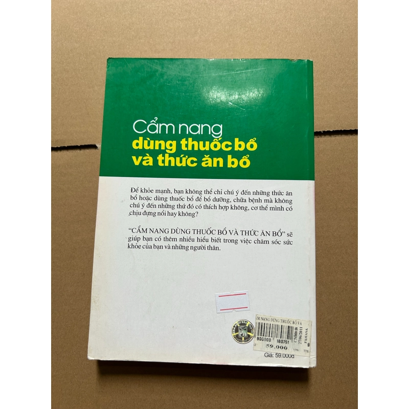Cẩm nang dùng thuốc bổ và thức ăn bổ 543482