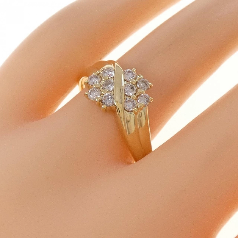 Nhẫn kim cương K18YG 0.51CT - Hàng hiệu Authentic 847263